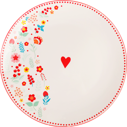 Изображение товара Тарелка обеденная HOMECLUB Жар-птица, 26см, фарфор, Арт. YL259189