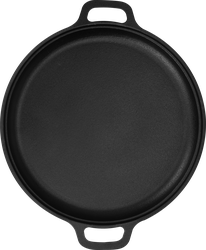 Изображение товара Сковорода-садж для гриля и открытого огня PLATINUM CHOICE 36см, чугун с керамическим покрытием, Арт. EK23-2541403