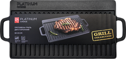 Изображение товара Противень-гриль PLATINUM CHOICE двусторонний 50x23см, чугун, Арт. EK23-2541404 Изображение товара Противень-гриль PLATINUM CHOICE двусторонний 50x23см, чугун, Арт. EK23-2541404