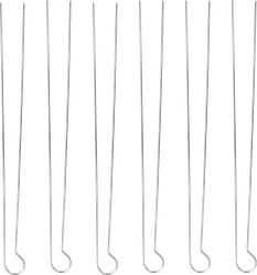 Изображение товара Набор двойных шампуров PLATINUM CHOICE 50см, нержавеющая сталь, Арт. ek23-2553033, 4шт