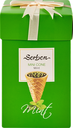 Изображение товара Конфеты SORBON мини-рожок аромат мяты и воздушные зерна, 200г