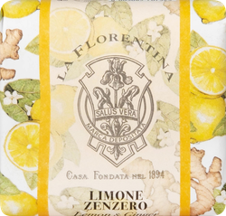 Изображение товара Мыло твердое LA FLORENTINA Фруктовые сады Лимон и имбирь, 106г