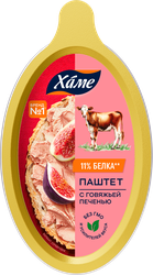 Изображение товара Паштет ХАМЕ с говяжьей печенью, 105г