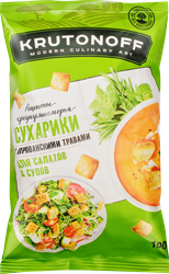 Изображение товара Сухарики пшеничные КДВ ГРУПП Крутонофф, с прованскими травами, 100г