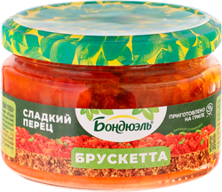 Изображение товара Брускетта БОНДЮЭЛЬ Сладкий перец, 250мл