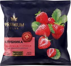 Изображение товара Клубника быстрозамороженная PREMIUM CLUB, 300г