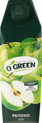 Изображение товара Сок O'GREEN Яблоко, 1л