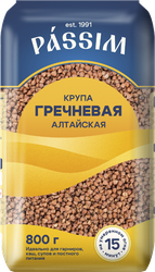 Изображение товара Крупа гречневая PASSIM Алтайская, высший сорт, 800г
