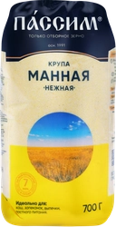 Крупа манная ПАССИМ Нежная марка М, 700г