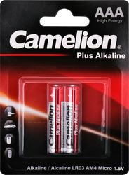 Изображение товара Батарейка CAMELION Plus Alkaline LR03 ААА 1.5В - надежный источник питания