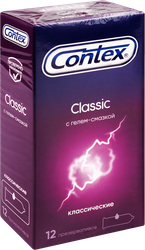 Презервативы CONTEX Classic, 12шт