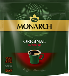 Изображение товара Кофе растворимый MONARCH Original intense натуральный сублимированный, 500г