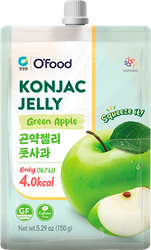 Изображение товара Желе из конняку DAESANG со вкусом зеленого яблока, 150г