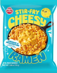 Изображение товара Лапша ОТТОГИ со вкусом сыра Чеддер и Маскарпоне, 110г