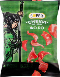 Изображение товара Снеки сырокопченые SUPER Фо Бо, из курицы, 70г