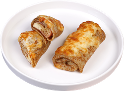 Изображение товара Блинчики запеченные с сыром и ветчиной