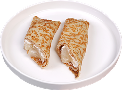 Изображение товара Блинчики с грушей и сыром маскарпоне