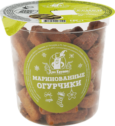 Изображение товара Гренки пшеничные ДОН КРУТОН со вкусом маринованных огурчиков, 130г