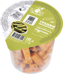 Изображение товара Гренки пшеничные ДОН КРУТОН со вкусом маринованных огурчиков, 130г