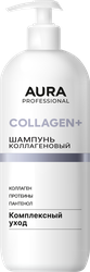 Изображение товара Шампунь AURA Комплексный уход, коллаген, 1л