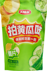 Изображение товара Чипсы из батата ТЯНЬВЕЙЦЗЯ со вкусом огурца, 270г