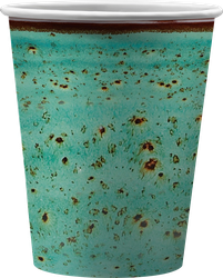 Изображение товара Стаканы бумажные НД ПЛЭЙ Керамика зеленая, розовая, 250мл, 6шт