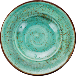 Изображение товара Тарелки бумажные НД ПЛЭЙ Керамика зеленая, розовая, 18см, 6шт