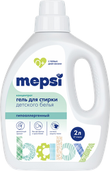 Изображение товара Гель для стирки MEPSI для детских и взрослых вещей, 2л