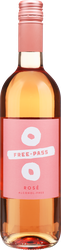 Изображение товара Вино безалкогольное FREE PASS Rose розовое полусладкое, 0.75л