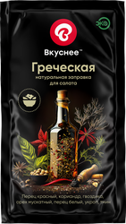 Изображение товара Заправка для салата ВКУСНЕЕ Греческая, 15мл