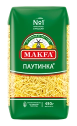 Макароны MAKFA Вермишель тонкая высший сорт, 450г