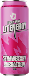 Изображение товара Напиток энергетический LIT ENERGY Strawberry, 0.45л