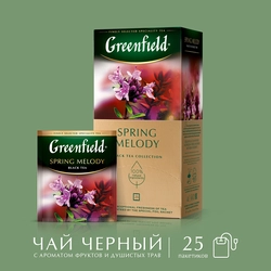 Чай черный GREENFIELD Spring Melody, 25пак