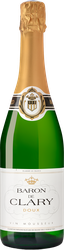 Вино игристое BARON DE CLARY белое полусладкое, 0.75л