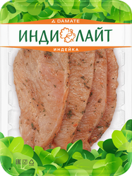 Изображение товара Стейк-экспресс из филе грудки индейки ИНДИЛАЙТ в пряных специях, 350г