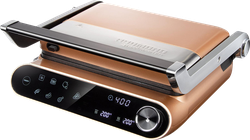 Изображение товара Гриль РЕДМОНД бронзовый нержавеющая сталь пластик 36х15,6х35,3см GM303