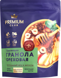 Изображение товара Гранола PREMIUM CLUB Ореховая, 300г