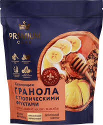 Изображение товара Гранола PREMIUM CLUB Тропические фрукты, 300г