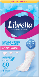 Изображение товара Прокладки LIBRETTA Свежесть и стиль Мультиформ, 60шт