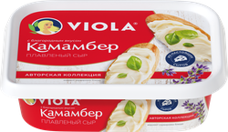 Изображение товара Сыр плавленый VIOLA со вкусом сыра Камамбер 35%, без змж, 190г