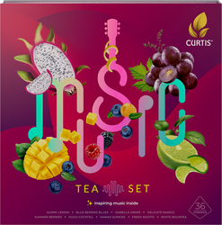 Изображение товара Набор чая CURTIS Music Tea Set ассорти 9 вкусов, 36пир
