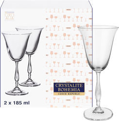 Изображение товара Набор фужеров для вина CRYSTALITE BOHEMIA Fregata/Antik 185мл, Арт. 58368, 2шт