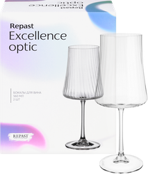 Изображение товара Набор бокалов для вина REPAST Excellence Optic 560мл, Арт. 65952, 2шт