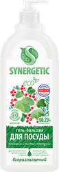 Изображение товара Бальзам для посуды SYNERGETIC Розмарин и листья смородины, 1л