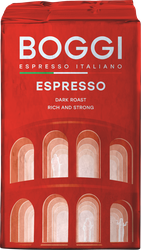 Изображение товара Кофе молотый BOGGI Espresso натуральный жареный, 250г