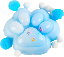 Изображение товара Игрушка-антистресс JOLLY JOT цветная кошачья лапка с помпонами