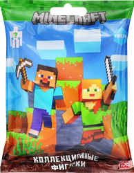 Изображение товара Игрушка MINECRAFT коллекционные топперы, Арт. MC2005