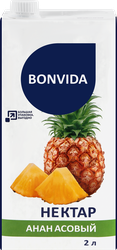 Изображение товара Нектар BONVIDA Ананасовый, 2л