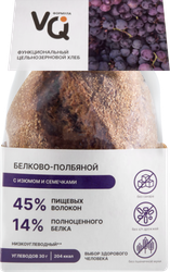Изображение товара Хлеб VQ ФОРМУЛА белково-полбяной с изюмом и семечками, 290г