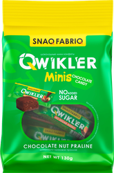 Изображение товара Батончик протеиновый SNAQ FABRIQ Шоколадно-ореховое пралине, глазированный, 130г